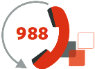 Click to Learn more about the new 988 National Suicide and Crisis Lifeline phone # and more.