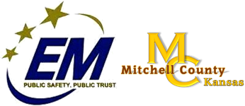 Mitchell County, Kansas Emergency Managment logo